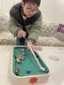 木丸子儿童多功能台球桌面玩具6合一桌球14岁男孩生日礼物男童高档实用 72cm六合一丨台球+飞行棋+斗兽棋+冰球+弹弹棋+保龄球 【精细实木材质】家用小型室内台球玩具可折叠 实拍图