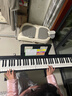 特伦斯电子琴88键折叠琴成人儿童初学电钢键盘教学乐器V10便携钢琴 典雅黑+原装琴包+Z型琴架 实拍图