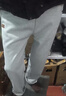 回力休闲裤男冬季加绒加厚裤子男保暖舒适百搭直筒裤男灰色30/L 实拍图