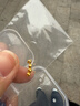 洲足金999金珠黄金小金珠金豆古法金珠DIY配件散珠隔珠路路通转运珠 3mm金珠  合单满 0.16g 包邮 多颗混发约0.07g 实拍图