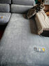 恋芙缇雪尼尔印花沙发罩全包万能套2026新款加厚防猫抓四季通用型沙发笠 雪尼尔萌宠-灰色【加厚版】 套餐七：3单1贵4头4靠 实拍图