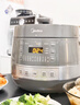 美的（Midea）【送礼好年货】0涂层精钢厚釜电压力锅5L双胆全自动智能预约家用煲汤煮饭煲MY-C5856G高压锅4-6人 实拍图