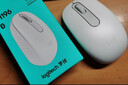 罗技（Logitech）M196 无线蓝牙鼠标 办公鼠标 笔记本商务办公家用 小巧便携 对称手型 珍珠白 实拍图