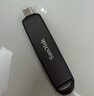 闪迪（SanDisk）128GB USB3.2 U盘 CZ550黑色 读速100MB/s 安全加密 数据恢复 学习办公电脑车载 高速大容量优盘 实拍图