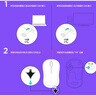 罗技（Logitech）M280 M275无线鼠标 笔记本电脑商务办公鼠标人体工学鼠标USB右手鼠标舒适多彩 带无线2.4G接收器 M280典雅灰 实拍图