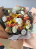 艾斯维娜鲜花速递向日葵混搭花束生日礼物全国同城配送 向日葵香槟混搭花束【阳光款】 实拍图