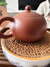 百年利永宜兴紫砂壶纯全手工原矿大红袍西施壶功夫茶具泡茶壶一壶两杯套装 实拍图