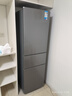 美的（Midea）220L三门冰箱灰色租房家用客厅宿舍小型冰箱三开门三温低耗省电低音运行BCD-220TM 实拍图