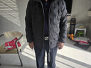 波司登（BOSIDENG）25年新款90鹅绒羽绒服男商场热卖同款立领短款羽绒内胆B250131033 【700+蓬鹅绒】黑色-经典极简风【卡码拍大】 L 180/100A 体重约140-155斤 实拍图