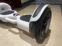 领奥智能儿童电动平衡车3-6-12岁体感8到10岁到15岁以上两轮自动平行车双轮成年人新款扭扭车 10吋炫光白【蓝牙+减震越野轮】 实拍图