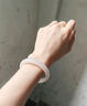 周大生【新年礼物】白月光玉髓手镯子白透天然新中式国风玉镯送女友妈妈 实拍图