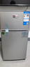 志高（CHIGO）小冰箱迷你小型家用冷藏冷冻两用宿舍出租房用双门办公室电冰箱节能省电 【一级能效】58L银色【三天约一度电】 实拍图