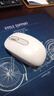 罗技（Logitech）M196 无线蓝牙鼠标 办公鼠标 笔记本商务办公家用 小巧便携 对称手型 珍珠白 实拍图