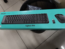 罗技（Logitech）MK220 键鼠套装 无线键鼠套装 办公键鼠套装  多媒体键鼠套装 带无线2.4G接收器 黑色 实拍图