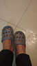 洁丽雅浴室拖鞋男夏季室内家居洗澡卫生间漏水静音防滑防臭凉拖男士家用 灰色 【2.0升级款 | 99%抗菌率不臭脚】 42-43 【标准码】 实拍图