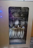 志高立式消毒柜家用高温烘干免沥水不锈钢迷你台式立式桌面单门消毒碗柜碗筷消毒机 【整机不锈钢+高温热风烘干】88型三层香槟金触屏款 实拍图