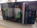 美的（Midea）微碳微波炉烤箱一体机900w微波1000w烧烤平板光波速热23L容量变频臻彩荧幕 （C32） 实拍图