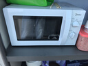 美的（Midea）【给老家送年货东哥同款】快捷微波炉 家用小型 360°转盘加热 旋钮操控 易洁内胆（M1-L213B） 实拍图