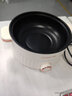 志高（CHIGO）含钛电煮锅 电锅一体多功能锅宿舍泡面小电锅蒸煮一体多功能电火锅专用锅电热锅1-3个人YGJX-49 实拍图