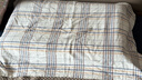 金号A类纯棉枕巾2条纱布透气双层枕头巾一对2条装 126g/条52*80cm 实拍图