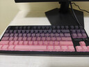 迈从（MCHOSE）G87 V2/K87S旋钮无线机械键盘电竞游戏客制化有线/蓝牙三模gasket结构全键热插拔笔记本电脑办公 G87 V2 黑莓粉渐变侧刻 快金轴 实拍图