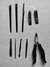 Creative art德艺甲沟专用指甲刀套装修脚指甲工具剔甲器指甲剪鹰嘴钳尖嘴12件 实拍图