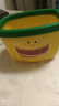 首饰收纳盒新年汉堡造型收纳桶家用桌面杂物饰品发饰盒子垃圾桶 1个装 实拍图