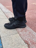 安踏男鞋运动鞋男秋冬季男士软底网面跑步鞋休闲鞋皮面保暖防水鞋子男 【热卖推荐款秋冬季男鞋】黑色 43 （9.5码） 实拍图