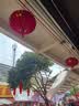 全品屋大红灯笼大门口挂的2026带灯春节新年装饰过年阳台led挂件一对装 【一对长杆】全家福灯笼120 226cm 实拍图