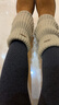 小野和子【杨幂同款】羊毛棉裤袜女秋冬季保暖秋裤打底裤加绒加厚连裤袜 实拍图