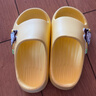 巴布豆儿童拖鞋男女童宝宝软底居家浴室夏季凉拖鞋 黄色 170码 实拍图