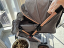 奔昂 婴儿推车可坐可躺轻便避震宝宝折叠婴儿车双向BB童车手推车 升级深灰+一键单手收+可坐躺+可双向推行+四轮高配 实拍图