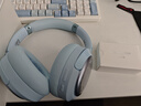 弱水时砂【2025新款】寒武纪头戴式耳机蓝牙无线降噪耳机手机电脑游戏低延迟超长续航送男女友学生 【标准版】晴山蓝|-48dB王牌降噪 实拍图