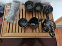 器美优品 茶具套装建盏镶鎏银曜变天目釉功夫茶具整套陶瓷泡茶壶茶杯送礼 拉丝珊瑚茶壶 10件 实拍图