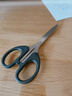 家用办公用床帘小型便携式剪子手工床帘快递剪钓鱼剪刀床帘 电镀剪刀黑色中号 13.5cm*6.5cm1把 实拍图