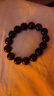 石玥珠宝精品14mm天然黑曜石手串本命年转运珠佛珠水晶手链男女士款礼物 实拍图