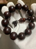 古木匠保真印度小叶紫檀手串男2.0老料满金星檀香木108颗文玩佛珠手链女 老料满金星20mm*12颗【貔貅款】 实拍图
