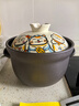 炊大皇  砂锅煲 4.5L陶瓷煲煲汤熬药煮粥焖饭养生汤锅大肚煲燃气煤气用 实拍图