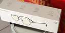 米家小米防蓝光眼镜 平光无度数防辐射眼镜手机电脑男女黑色 实拍图