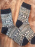 俞兆林10双装羊毛袜子男秋冬加厚保暖袜长筒民族风复古潮袜聚暖毛圈袜男 复古男袜/ 10双 均码 实拍图