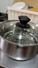 美厨（MAXCOOK）汤锅 304不锈钢汤锅汤煲20cm 加厚复合底 燃气炉电磁炉通用YC-20 实拍图
