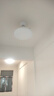 欧普照明（OPPLE）风扇灯吊扇灯24瓦LED照明低噪音餐厅卧室吊灯灯具包安装 冰风白 实拍图