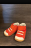 月星童鞋 日本进口手工制获奖鞋 儿童学步鞋男童机能鞋女童关键鞋 红色-加绒款 23 (内长14.5cm适合脚长14cm) 实拍图