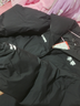 李宁火锅羽绒 新春丨男女同款防泼水防风宽松鸭绒短羽绒服AYMV431 实拍图