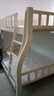 筱环上下床实木上下铺儿童床男孩女孩高低床成人双层床子母床 上下床 爬梯款单床【热卖促销款】 上铺宽130下铺宽150-全实木 实拍图