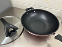 美的（Midea） 不粘锅炒锅平底煎炒锅32cm可立盖仿生荷叶不粘燃磁通用 实拍图