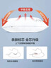 皇冠枕头护颈椎枕深度睡觉眠专用午睡抱靠枕五星级酒店成人枕芯一对装 实拍图