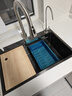 华帝（VATTI）【焕新补贴】厨房水槽大单槽洗菜盆一体盆304不锈钢蜂窝纳米 S5 实拍图