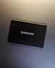 三星（SAMSUNG）T7 移动固态硬盘 读速1050MB/s安卓手机电脑通用PSSD 电脑扩容 重约58g 轻巧便携 太空灰 4T 实拍图