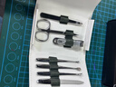 司顿（STONE）指甲刀平口指甲钳斜口甲沟修甲刀成人家用 银翼修甲7件套(复古绿) 实拍图